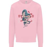 Cinese Zodiac Shengxiao Anno Del Serpente Uomo Felpa Maglione