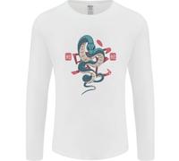 Cinese Zodiac Shengxiao Anno Del Serpente Uomo Manica