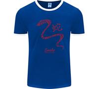 Cinese Zodiac Shengxiao Anno Del Serpente Uomo Ringer Fotl