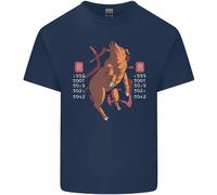 Cinese Zodiac Shengxiao Year Of The Pig T-Shirt Ragazzi Ragazze