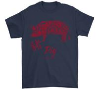 Cinese Zodiac Shengxiao Year Of The Pig Uomo T-Shirt 100% IN Cotone