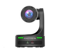 CINETREAK CT-PT12 NDI 1080P60 Camera PTZ di tracciamento automatico, zoom ottico 12x, HDMI/3G-SDI/USB3.0/LAN, 200 preset, RTMP/SRT/H.265, POE, supporto a parete/soffitto (1/2,8 cmos)