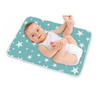 CING Mats & Covers, Tappetino per pannolini per bambini, 48,3 x 68,6 cm, da viaggio e portatile per bambini, impermeabile, traspirante e lavabile, portatile per bambini