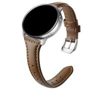 Cingcio in pelle slim 20-22 mm per Samsung Galaxy Watch Active2 40mm 44mm Watch4 5 Watch5 Pro Watch5 Classic 42mm 46mm