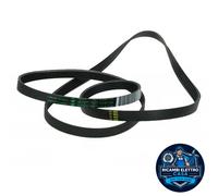 Cinghia 1239 J5 per lavatrice Whirlpool Ignis Bauknecht 481235818215 ORIGINALE