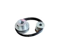 Cinghia 40T 20 denti Larghezza cinghia 10 mm L 300 mm - W 6 mm 2GT Set puleggia dentata Ruota tenditrice Foro 3~12 mm Riduzione 2: 1 GT2 Kit sincrono(20T B5mm-40T B10mm)