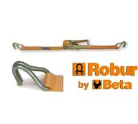 CINGHIA 50MMX8,5 METRI CON CRICCHETTO TENDITORE LEGATURA CARICHI RIMORCHIO