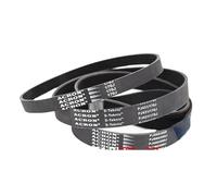 Cinghia a coste PJ 350J 355J 360J 365J 370J 375J 380J 385J 390J 395J 400J Cinghia for cyclette, tapis roulant, cyclette, spinning(370J-PJ940,7ribs)