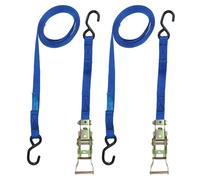 Cinghia a cricchetto blu tie down rimorchio 4 m gancio cinghia di carico...