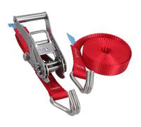 Cinghia a cricchetto in acciaio inox rimorchio per barca 3,7 m 25 mm gancio a...