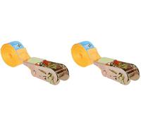 Cinghia a nastro tensore con cricchetto 7m Orange (Confezione da 2)