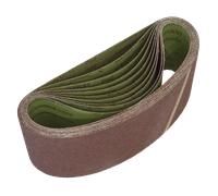 Cinghia Abrasiva 100 X 610Mm 60Grana - Confezione Da 10 | WSB6160 Sealey Nuovo