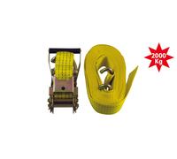 CINGHIA ANCORAGGIO 9MT. CON CRICCHETTO E GANCIO 50X2MM MAURER