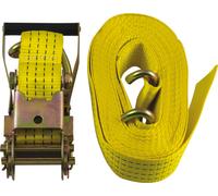 CINGHIA ANCORAGGIO 9MT CON CRICCHETTO E GANCIO MAURER 50X2MM