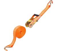 CINGHIA ANCORAGGIO A CRICCHETTO CON TENDITORE GANCI DENTI ACCOSTATI 9MT X 38MM