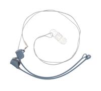 Cinghia Antiperdita per Apparecchi Acustici, Silicone Blu, Set 1 | Aggancio Staccabile, Cordino Due, Impugnatura Testurizzata, per Visite in Clinica e Riunioni Familiari