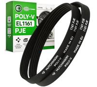 Cinghia Asciugatrice Poly-V 1161 mm PJ5 con Codice Originale C00142181 C00027206 per Ariston per Indesit 481935810049 481281728272 per Whirlpool - MADE IN SPAIN - Garanzia di 5 Anni - ONIX TECH