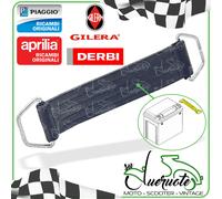 CINGHIA BATTERIA FERMO CINGHIETTA GOMMA PER SCOOTER APRILIA DERBI GILERA PIAGGIO