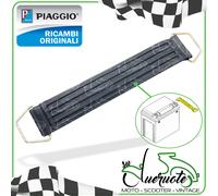 CINGHIA BATTERIA FERMO CINGHIETTA IN GOMMA PER VESPA PX 125 150 200 PK ETS COSA