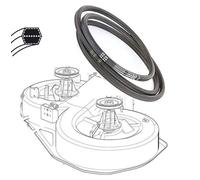 Cinghia Black Edition Pro155 Per Motore 6-Kant AA85 2212Mm