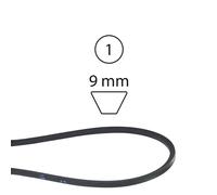 CINGHIA BM3500 520645 109260050921 402930 401478 10 X 850 mm AL-KO - SOLO -52...