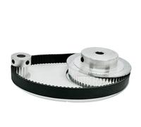 Cinghia cambio trasmissione scooter HTD 60 Denti 15 Set Cinghia Puleggia Dentata Larghezza Mm Foro 6,35 7 8 Riduzione 4:1 Kit Ruota Sincrona