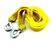 Cinghia Cavo Da Traino Sos Auto Super Resistente Fune Corda 2 Ganci 5000kg Corda per Trazione per Auto Cintura da Traino per Carichi Pesanti