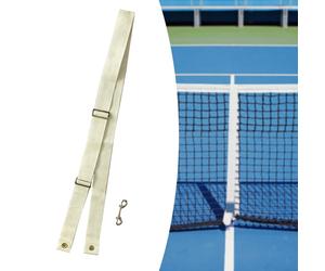 Cinghia centrale per rete da tennis con fibbia, ausilio per l'allenamento