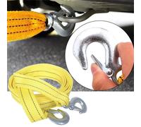 Cinghia Corda Traino Auto Lega Nylon 3Ton Resistenza Facile Salvataggio per Guid
