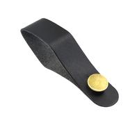Cinghia da collo per chitarra in pelle Supporto per cintura per testa pulsante Sostituzione sicura paletta adattatore cravatta facile da usare paletta adattatore cravatta