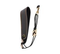 Cinghia da collo per strumenti a vento Costruzione in pelle Lunghezza regolabile Strumento Strap Per Tenori Soprano Modelli Cinturino In Pelle Strumento