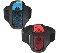 Cinghia da gamba per Nintendo Switch Sport Play Calcio/per Switch modello OLED Ring Fit Adventure Bundle Fascia di fissaggio per gambe, regolabile per adulti, cinghia sportiva elastica per Nintendo