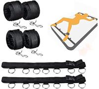 Cinghia Da Yoga In Nylon Nero, Design Unico, Versatile, Oscillazione Libera, Forte E Durevole, Buona Resistenza, Adatta A Tutti I Tipi Di Esercizi Di Fitness -Z