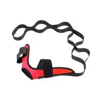 Cinghia da yoga segmentata con passanti - Stretcher fisico per gambe, flessibilità, riabilitazione, correzione della caviglia, aiuto per il recupero dell'emiplegia, cintura regolabile in cotone per