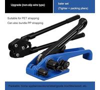 Cinghia d'acciaio in plastica Reggiatrice manuale/Legatrice for cinghie in for uso domestico Dispositivo di serraggio for imballaggio Pinza for Strumento per strumenti di precisione(Package 7)