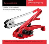 Cinghia d'acciaio in plastica Reggiatrice manuale / Legatrice for cinghie in plastica for uso domestico / Dispositivo di serraggio for imballaggio / Pinza for imballaggio(Package 4)
