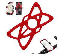 Cinghia Del Dispositivo-Cradla Di Silicone Anti-slip Elastico, Supporto Per Il Supporto Per Bicicletta | Imbracatura Per Morsetti Per Motociclisti Per Viaggi All'aperto, Imbracatura Universale Per Sho
