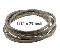 Cinghia del piatto del tosaerba per MTD 754-0349 954-0349 820-849 con scarico laterale da 46", piatti H, Cub Ct 754-04207 954-04207 754-0339 954-0339754-0640 954-0640 1/2" x 79" Realizzato con Kevlar