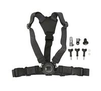 Cinghia del torace a telecamera sportiva regolabile universale in nylon elastico a fotocamera elastica cinghia per gli appassionati di sport
