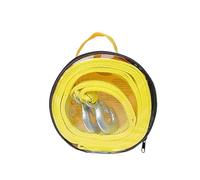 Cinghia della corda di traino, Fune di traino in nylon 400x4x0,2 cm Gancio in ferro forgiato fluorescente