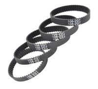 Cinghia dentata 2M 2GT Lp=90 92 94 96 98 100 102 104 106 108 110 112 114 116 118 120 122 124 126 128 Larghezza 6/9mm Gomma(104-2GT-(52 Teeth),2PCS_6MM)