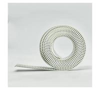 Cinghia Dentata Aperta Bianca Larghezza 9/10/12/15/20/25/30 Mm Poliuretano Acciaio PU HTD 3/M Cinghie Di Trasmissione Per Motociclette(3/M,9mm)