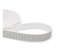 Cinghia Dentata Aperta Tipo XL Bianca Larghezza 10 Mm Cinghia Di Trasmissione Acciaio In Poliuretano Passo 5,08 Mm Dente Trapezoidale PU 1/2/5 Metri Cinghia Dentata Motore(1M)