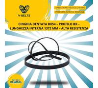 CINGHIA DENTATA BX54 - PROFILO BX - LUNGHEZZA INTERNA 1372 MM - ALTA RESISTENZA