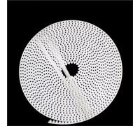 Cinghia dentata Cintura Aperta In PU RPP8M Di Trasmissione P8M Per A Cinghia Apri Garage Ascensore Porta Colore Bianco Cinghia polivale(25mm,3M)