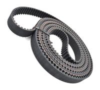 Cinghia dentata HTD 5M Lp=2460 2500 2525 2600 2645 2650 2670 2730 2760 2800 2850 2900 2910 3000 3020 3060 Larghezza 10-15mm Gomma 1 pz(2645-5M-(529 Teeth),1PC_10MM)