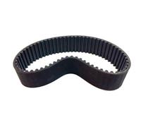 Cinghia dentata in gomma HTD5M-320-25 - Ammortizzazione regolare, a basso rumore e ampia gamma di temperature (da -20 ° C 100 ° C) per la trasmissione industriale dell'ingranaggio