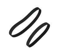 Cinghia dentata in gomma per modello XL Series 100XL 140XL 037, larghezza 10 mm, passo 15 pollici, anello chiuso per sistemi di temporizzazione industriali e meccanici (100XL)