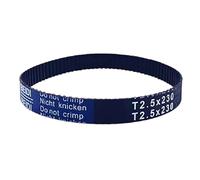 Cinghia dentata in gomma T2.5 ad anello chiuso Larghezza 6/10/15/20 mm Perimetro 65-285 mm Passo 2,5 mm Cinghia sincrona T2.5(T2.5x 130mm,1PC_10MM)