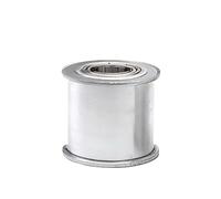 Cinghia dentata in lega di alluminio 5 m 25T timing puleggia 16/21/27 mm larghezza trasmissione cuscinetto (AF27 Bore 15)